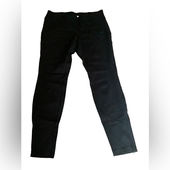 PROLOGUE Woman’s NEW Black Pull On Pants Zippered Leg Elastic Waist Plus Size - Picture 1 of 8